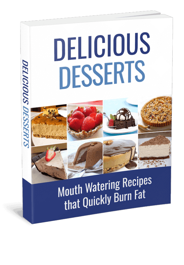 Delicious Desserts free bonus recipe book with AquaSculpt